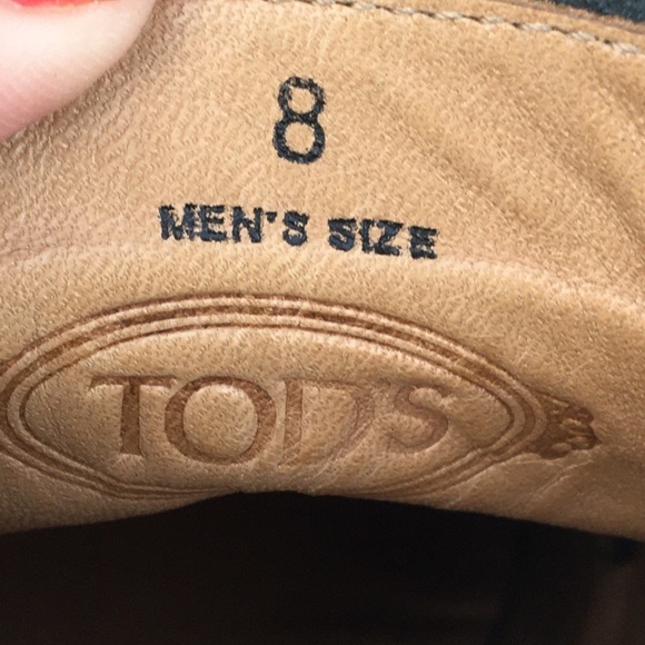 Tod’s Tolacco Chukka boots black leather men 8 - Picture 11 of 12